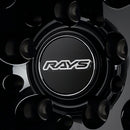 RAYS HOMURA 2X9 Plus – Glossy Black / Rim Edge DMC (BVK)-3