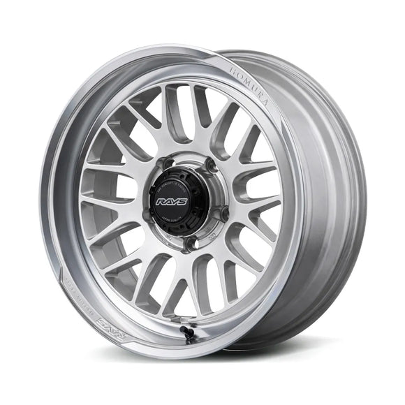RAYS HOMURA 2x9L-RA wheel in Sunlight Silver / Rim DMC (ZAJ)