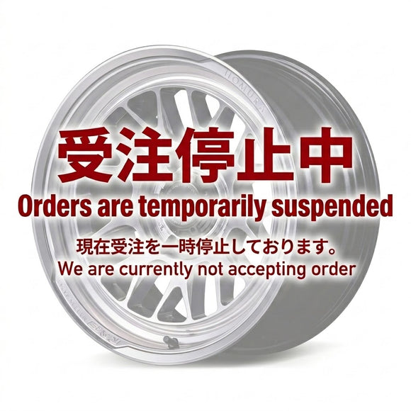 RAYS HOMURA 2x9L-RA wheel in Grace Silver / Rim DMC (QAJ) — temporarily not accepting orders