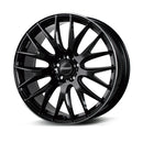 RAYS HOMURA 2X9 Plus – Glossy Black / Rim Edge DMC (BVK)-1