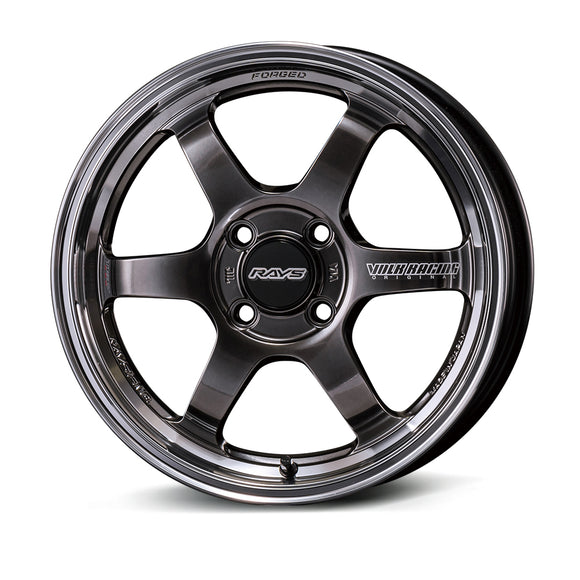 RAYS VOLK RACING TE37KCR PROGRESSIVE MODEL Shining Black Metal/FDMC Rim (HF)