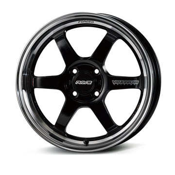RAYS VOLK RACING TE37KCR PROGRESSIVE MODEL Black/FDMC Rim (KF)