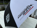 KAZAMA Racing Parasol (White / Black) – image 2
