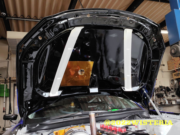 FRP Flat Aero Hood for GR86/BRZ (ZN8/ZD8)