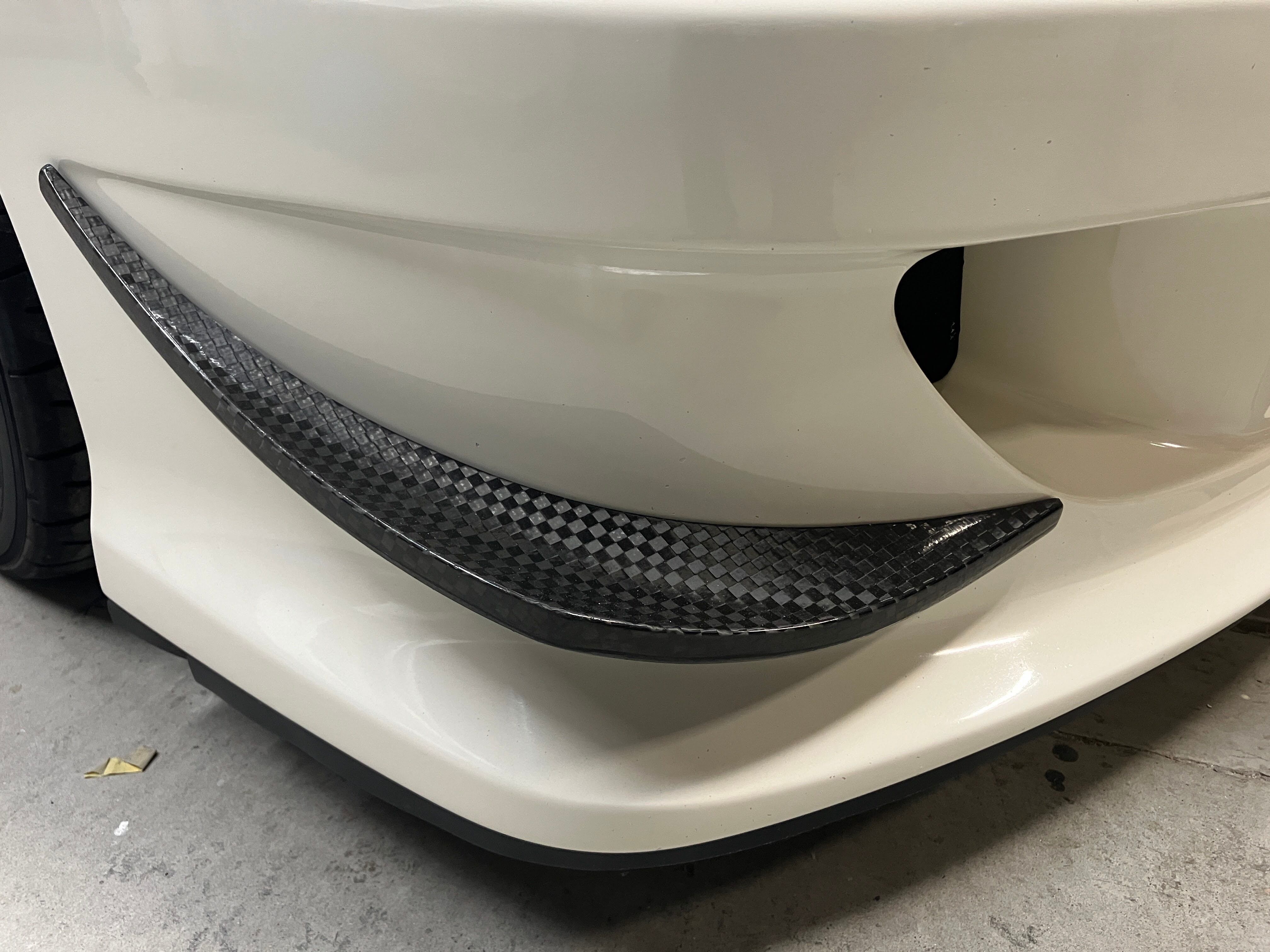 Front Canards for Honda Integra DC2 / DB8 | FRP & Dry Carbon | Kurumaya ...