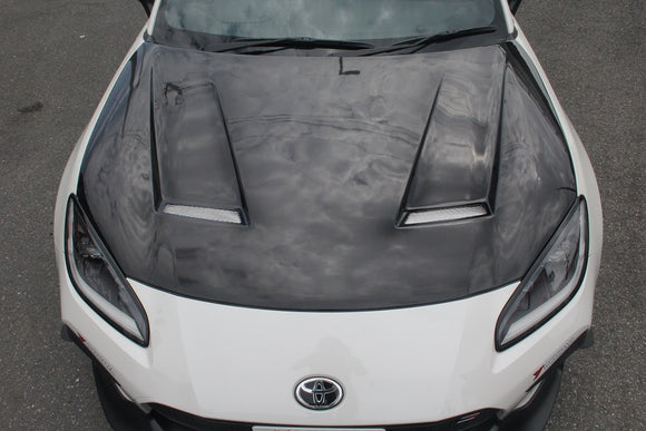 KAZAMA GT Aero Bonnet Type-1 (FRP / Carbon) – Toyota GR86 ZN8 / Subaru BRZ – image 5
