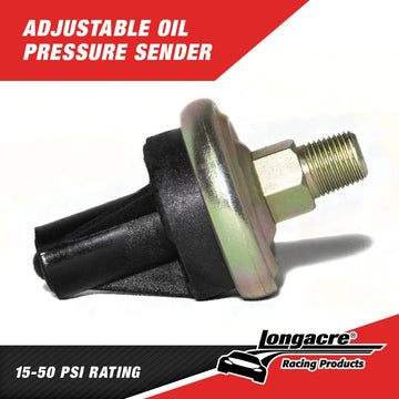 Longacre 52-43000 15-50 psi Oil Pressure 1/8" NPT sender only