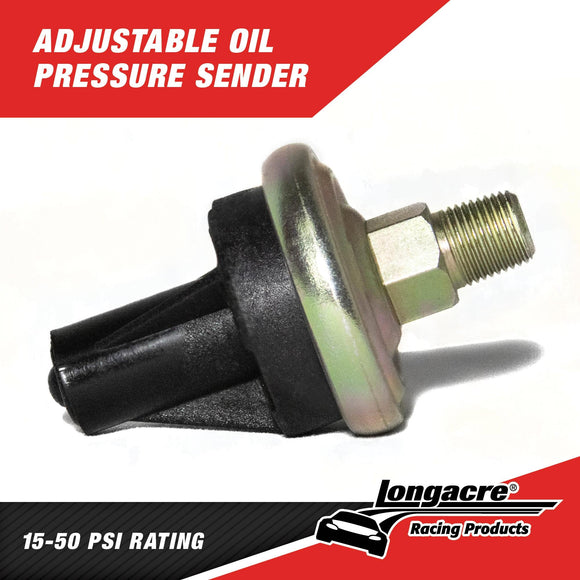 Longacre 52-43000 15-50 psi Oil Pressure 1/8" NPT sender only