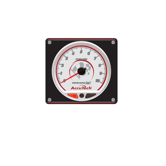Longacre 52-44389 AccuTech™ SMi™ Stepper Motor Memory Tach - Silver in Aluminu