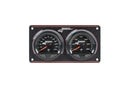Longacre 52-44560 SMi™ Elite Waterproof Gauge Panel, 2 Gauge Oil Pressure/Wate