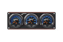Longacre 52-44561 SMi™ Elite Waterproof Gauge Panel, 3 Gauge Oil Pressure/Wate