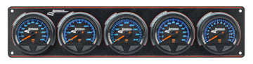 Longacre 52-44570 SMi™ Elite Waterproof Gauge Panel from Longacre, 5 Gauge Oil