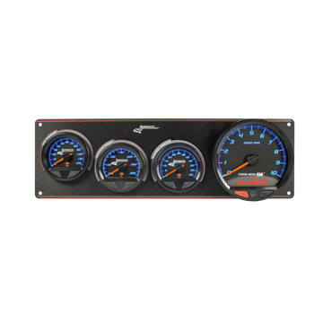 Longacre 52-44575 SMi™ Elite Waterproof Gauge Panel from Longacre,  3 Gauge Oi