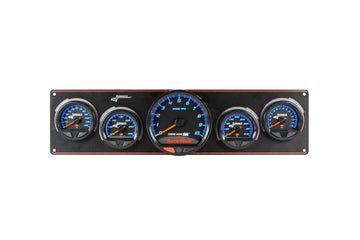 Longacre 52-44577 SMi™ Elite Waterproof Gauge Panel, 4 Gauge Oil Pressure/Wate