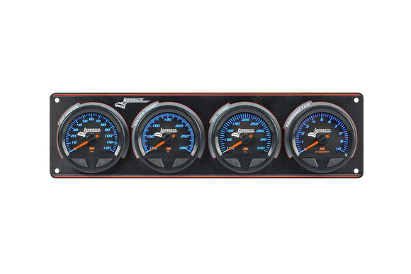 Longacre 52-44584 SMi™ Elite Waterproof Gauge Panel from Longacre, 3 Gauge Oil