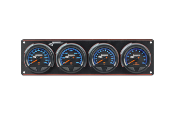 Longacre 52-44585 SMi™ Elite Waterproof Gauge Panel from Longacre, 3 Gauge Oil