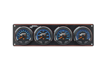 Longacre 52-44588 SMi™ Elite Waterproof Gauge Panel from Longacre, 4 Gauge Oil