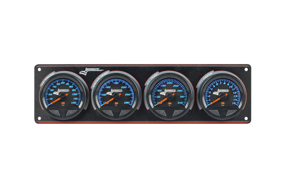 Longacre 52-44588 SMi™ Elite Waterproof Gauge Panel from Longacre, 4 Gauge Oil