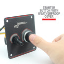 Longacre 52-44861 Start / Ignition panel with WP Switch Covers