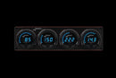Longacre 52-44862 Digital Elite LED Waterproof Gauge Panel from Longacre, 4 Ga