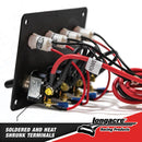 Longacre 52-44865 4 Accessory switch panel with 4 pilot lights