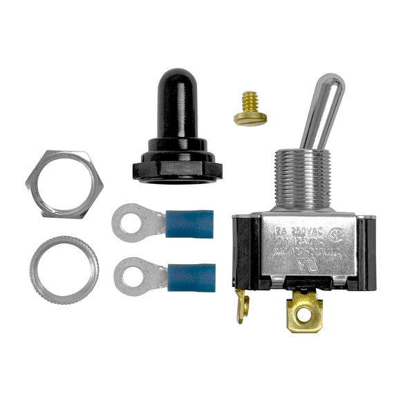 Longacre 52-45420 2 Terminal HD Ignition Switch w/ Weatherproof Cover
