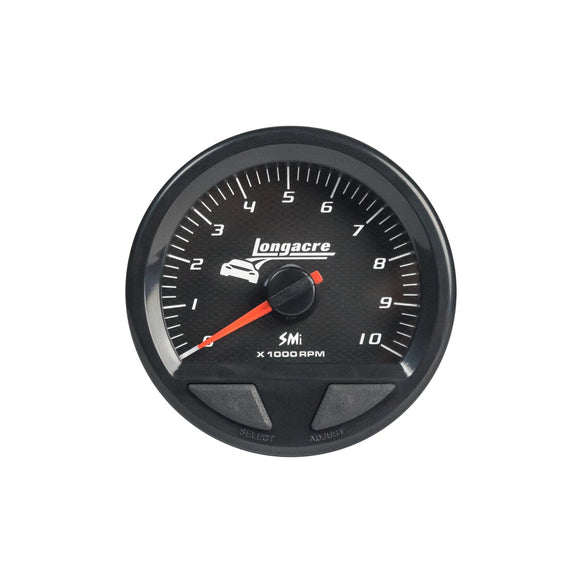 Longacre 52-46747 SMi™ Elite Waterproof Tachometer 2-5/8" Face