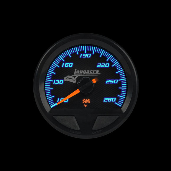 Longacre 52-46752 SMi™ Elite Waterproof Gauges, Water Temperature/Oil Temperat