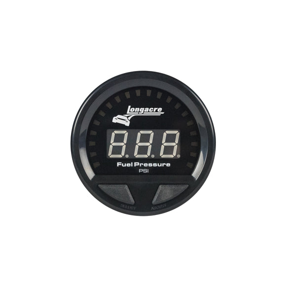 Longacre 52-46859 Digital Elite LED Waterproof Gauges, Fuel Pressure 0-120 psi