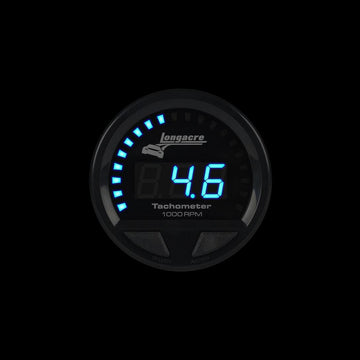 Longacre 52-46863 Digital Elite Waterproof Tachometer 2-5/8" Face