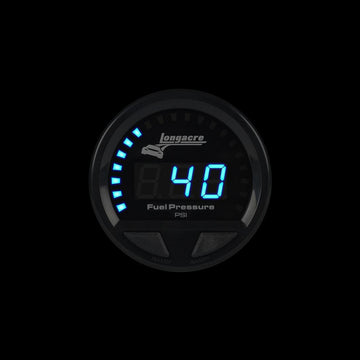Longacre 52-46867 Digital Elite LED Waterproof Gauges, Fuel Pressure 0-120 psi