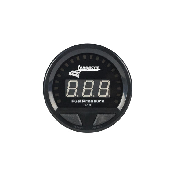 Longacre 52-46867 Digital Elite LED Waterproof Gauges, Fuel Pressure 0-120 psi