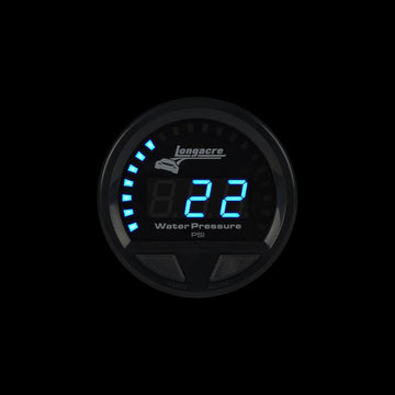 Longacre 52-46872 Digital Elite LED Waterproof Gauges, Water Pressure 0-60 psi