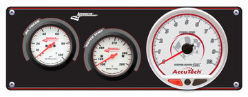 Longacre 52-46906 Sportsman™ Elite 2 Gauge Panel w/Tach Oil Pressure, Water Te