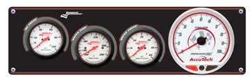 Longacre 52-46909 Sportsman™ Elite 3 Gauge Panel w/Tach Oil Pressure, Water Te