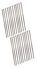 Longacre 52-47845 Stainless Steel Header Wrap Locking Ties - 14" - package 12