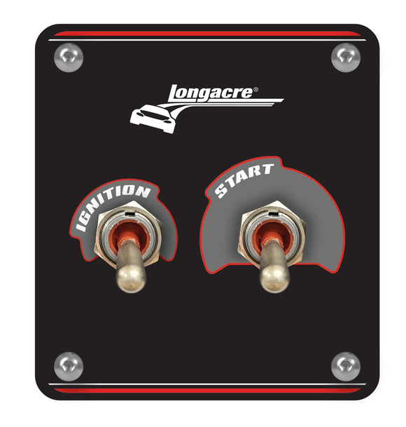Longacre 52-48961 Elite Switch Panel - Toggle Starter/Ignition