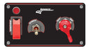 Longacre 52-48971 Elite Switch Panel - Toggle Starter/Ignition With Lights, Fl