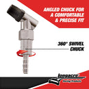 Longacre 52-50496 Swiveling Angle Tire Gauge Chuck