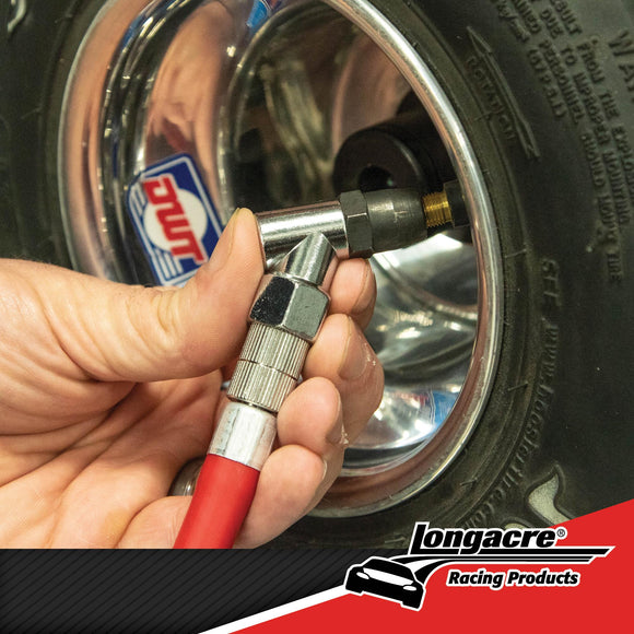 Longacre 52-50496 Swiveling Angle Tire Gauge Chuck