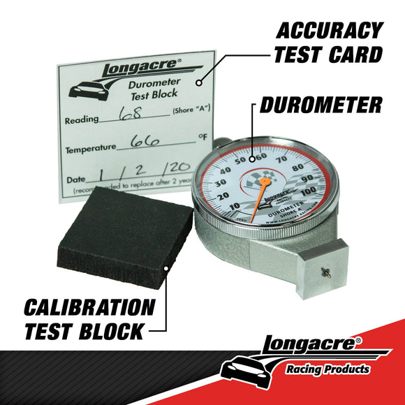 Longacre 52-50556 Tire Durometer & Tread Depth Gauge