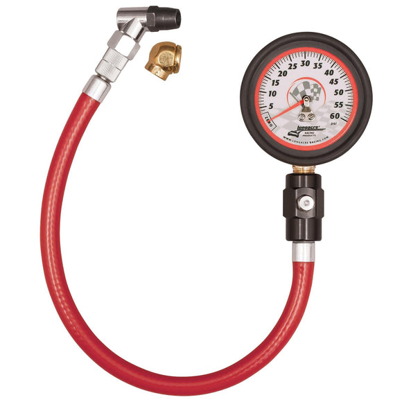 Longacre 52-52003 Deluxe 2½" Analog Tire Pressure Gauge