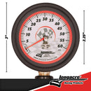 Longacre 52-52003 Deluxe 2½" Analog Tire Pressure Gauge