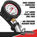 Longacre 52-52008 Liquid Filled 2½" GID Quick Fill Tire Gauge 0-60 psi