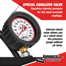 Longacre 52-52008 Liquid Filled 2½" GID Quick Fill Tire Gauge 0-60 psi