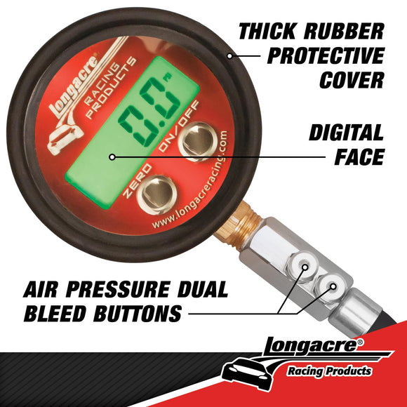 Longacre 52-53000 Pro Digital Tire Pressure Gauge