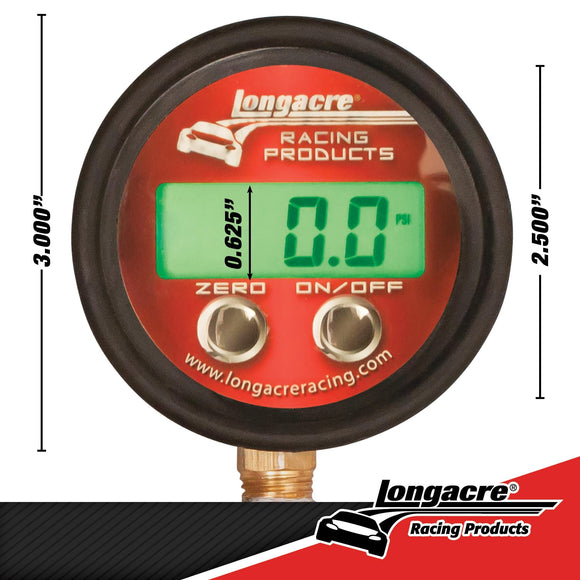 Longacre 52-53000 Pro Digital Tire Pressure Gauge