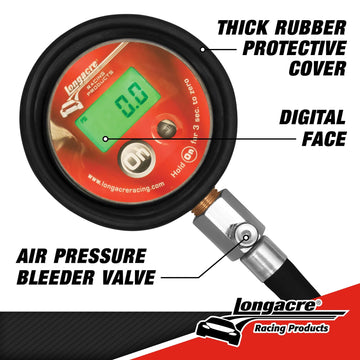 Longacre 52-53003 Semi Pro Digital Tire Gauge