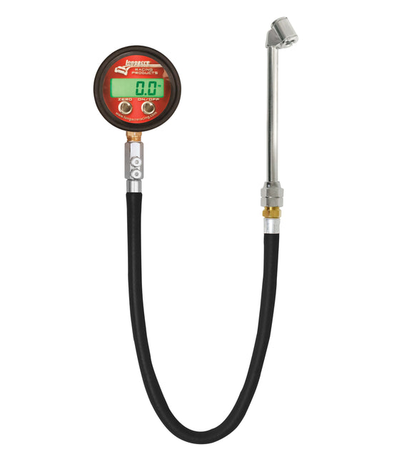 Longacre 52-53026 Pro Digital Tire Pressure Gauge with Foot Valve