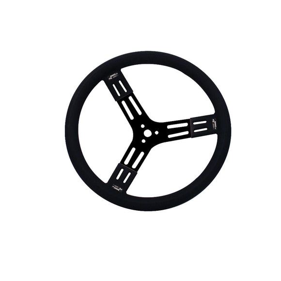 Longacre 52-56809 15" Fat Grip Aluminum Steering Wheel